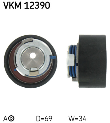 SKF Feszítőgörgő, vezérműszíj VKM12390_SKF